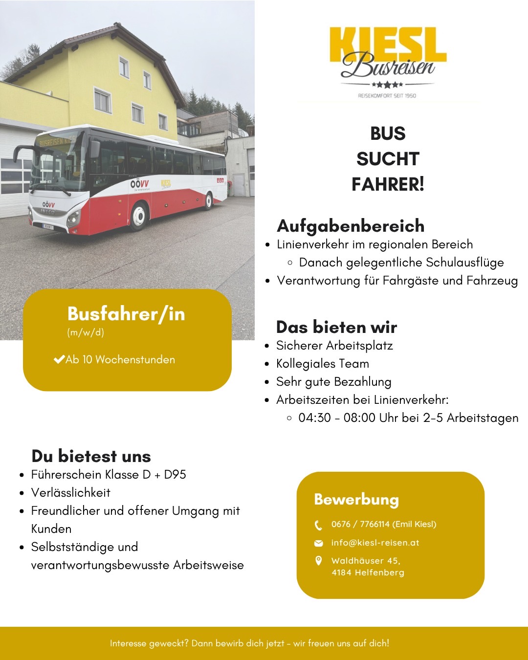 Busfahrer/in