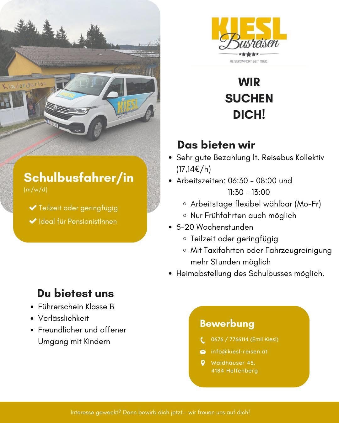 Schulbusfahrer/in